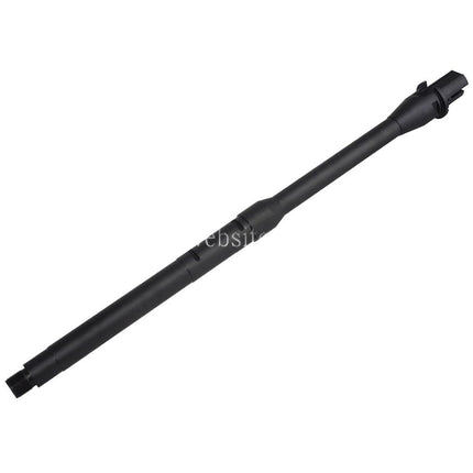 5KU 14.5 Aluminium äußere Lauf -14mm CCW Gewinde gegen den Uhrzeigersinn Geeignet für M4 M16 Serie AEG Gewehre Airsoft Schwarz