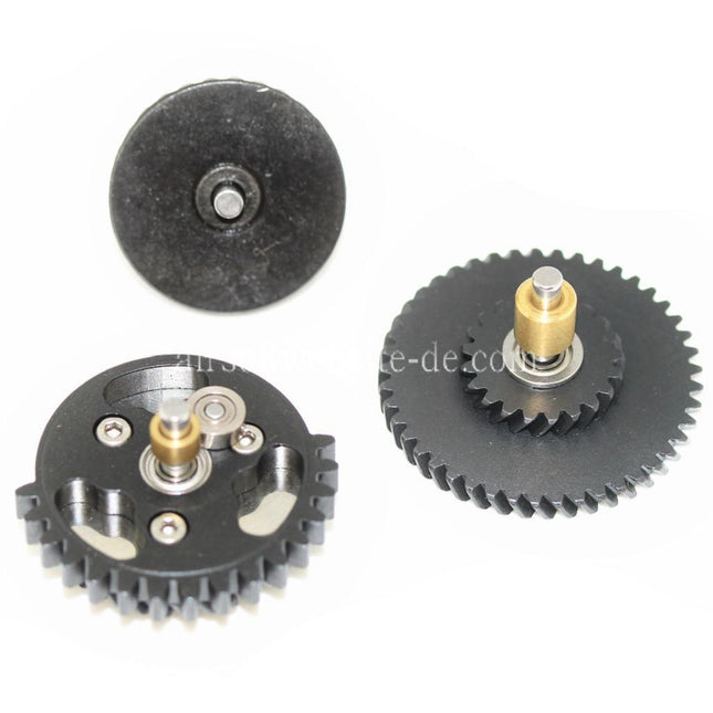 Army Force CNC Stahl 100:200 3mm Kugellager Schrägverzahnung Hohem Drehmoment Zahnradsatz Geeignet für Version 2/3 V2 V3 AEG Getriebe Gewehre Airsoft