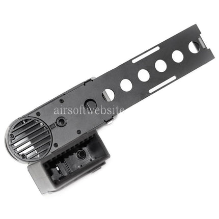Airsoft Website 1500rd Hi-Cap Box Magazin Geeignet für P90 Serie AEG Gewehre Schwarz
