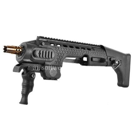 APS Caribe Action Combat Pistolenkarabiner Conversion Kit Geeignet für G17 G18C Pistolen Airsoft