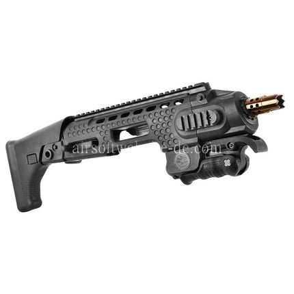 APS Caribe Action Combat Pistolenkarabiner Conversion Kit Geeignet für G17 G18C Pistolen Airsoft