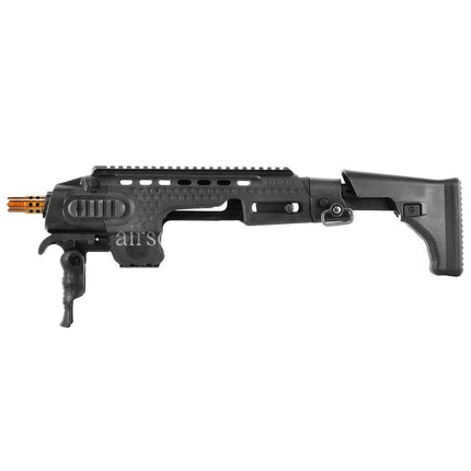 APS Caribe Action Combat Pistolenkarabiner Conversion Kit Geeignet für G17 G18C Pistolen Airsoft