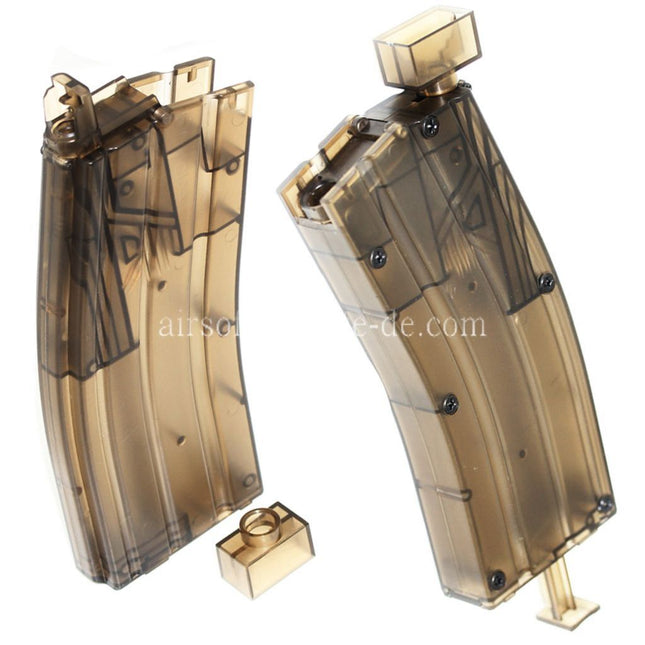 CYMA 2 Stück XL-Größe M4 Magazin Stil 6mm BB Speed Loader