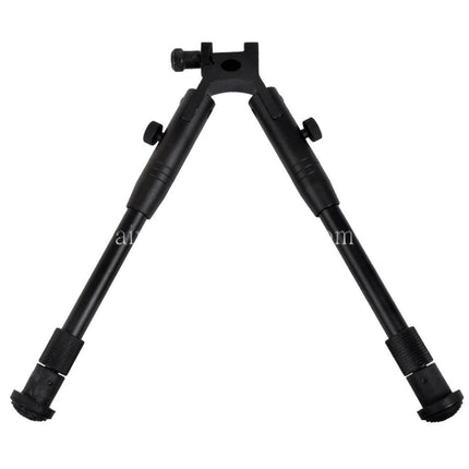 Airsoft Website Verstellbares 8-10 Zoll Zweibein geeignet für 20mm Rail RIS Gewehre Schwarz