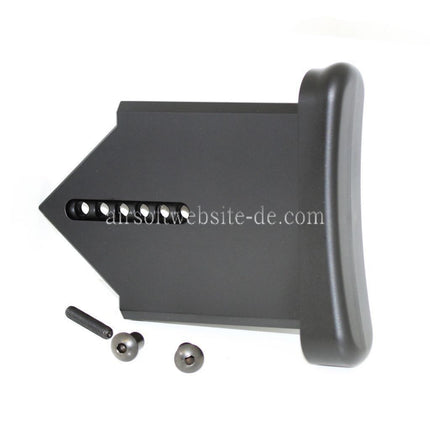 Golden Eagle Polymer Schaftkappenplatte Geeignet für Jing Gong JG Golden Eagle SL8 SL9 JG6689 JG6690 Serie Gewehre Airsoft Schwarz