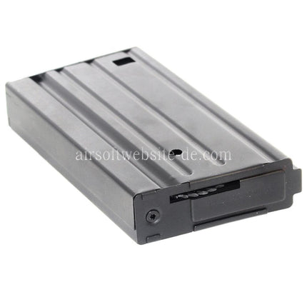 Golden Eagle 420rd Wicklung Hi-Cap Magazin Geeignet für JG Golden Eagle CYMA A&K G&P Tokyo Marui SR25 Serie AEG Gewehre Airsoft Schwarz