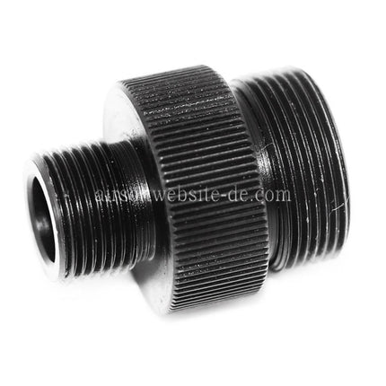 PPS Lauf Schalldämpfer Kompensator Adapter +20mm CW im Uhrzeigersinn / -14mm CCW gegen den Uhrzeigersinn Geeignet für MB08 MB10 Scharfschützen gewehr