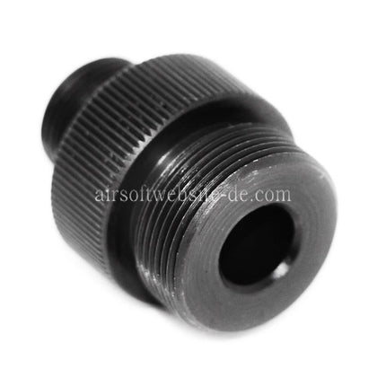 PPS Lauf Schalldämpfer Kompensator Adapter +20mm CW im Uhrzeigersinn / -14mm CCW gegen den Uhrzeigersinn Geeignet für MB08 MB10 Scharfschützen gewehr