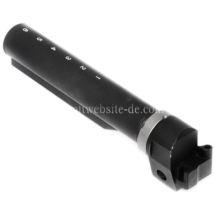 5KU 6-Positions Gewehrschaft Pufferrohr adapter Geeignet für AK Konvertierung zur Verwendung von M4 schaft Gewehre Airsoft Schwarz