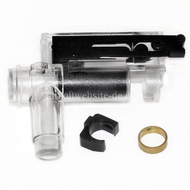 D-Boys Einteiliges Hop Up Kammer Set Geeignet für V3 Getriebe Version 3 AK Serie AEG Gewehre Airsoft