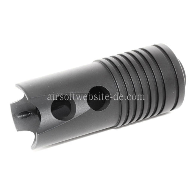 CYMA Strike Mündungsfeuerdämpfer Geeignet für -14mm CCW Gegen den Uhrzeigersinn Lauf Gewehre Airsoft Schwarz