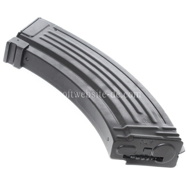 APS 500rd Hi-Cap Magazin Geeignet für AK Serie AEG Gewehre Airsoft Schwarz