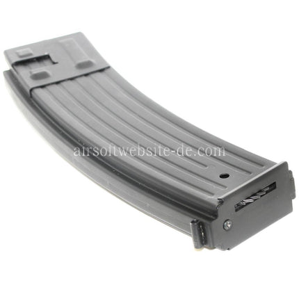 Airsoft Website 550rd Hi-Cap Magazin Geeignet für MP44 Serie AEG Gewehre Schwarz