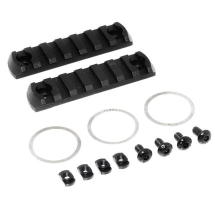 APS CNC 13.5 Zoll PER Phantom 4.0 M-LOK Handschutz Schienen System Geeignet für APS CYMA G&P JG Tokyo Marui M4 M16 Serie AEG Gewehre Airsoft Schwarz