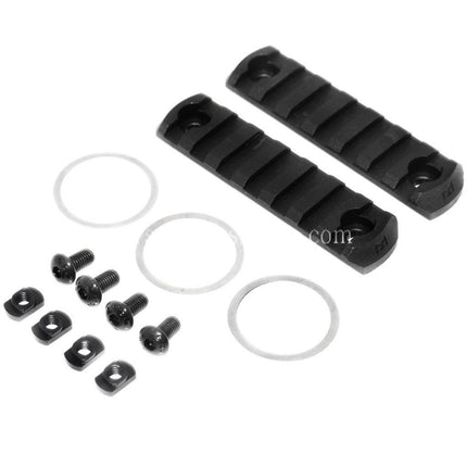 APS CNC 15 Zoll Evolution Tech 5.0 M-LOK Handschutz Schienen System Geeignet für APS CYMA G&P JG Tokyo Marui M4 M16 Serie AEG Gewehre Airsoft Schwarz