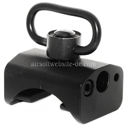 AIRSOFT WEBSITE Hinterer QD-Riemenschwenkhalterung geeignet für AEG Gewehre der CYMA Tokyo Marui Standard P90 Serie