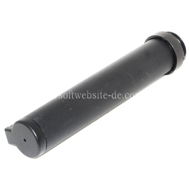 D-Boys 6-Positions Gewehrschaft Pufferrohr Geeignet für M4 M16 Serie AEG Gewehre Airsoft Schwarz