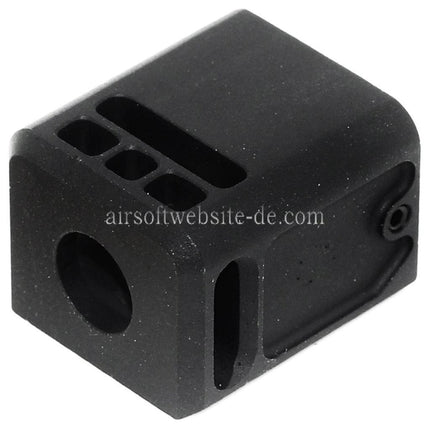 5KU Micro Comp Kompensator V3 -14mm CCW gegen den Uhrzeigersinn Geeignet für Tokyo Marui G17 G18C GBB Pistolen Airsoft