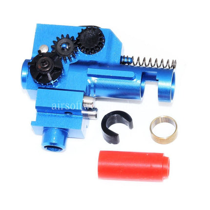 SHS CNC Aluminum Twins Connector Stablizing Hop Up Kammer Geeignet für V2 Getriebe M4 M16 Serie AEG Gewehre Airsoft