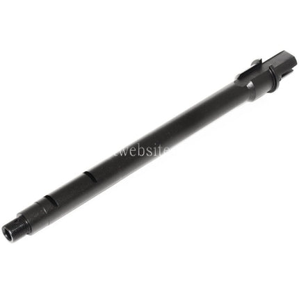 E&C 10/11 Zoll Aluminium M4CQB Außenlauf -14mm CCW Gegen den Uhrzeigersinn Geeignet für M4 M16 Serie AEG Gewehre Airsoft Schwarz