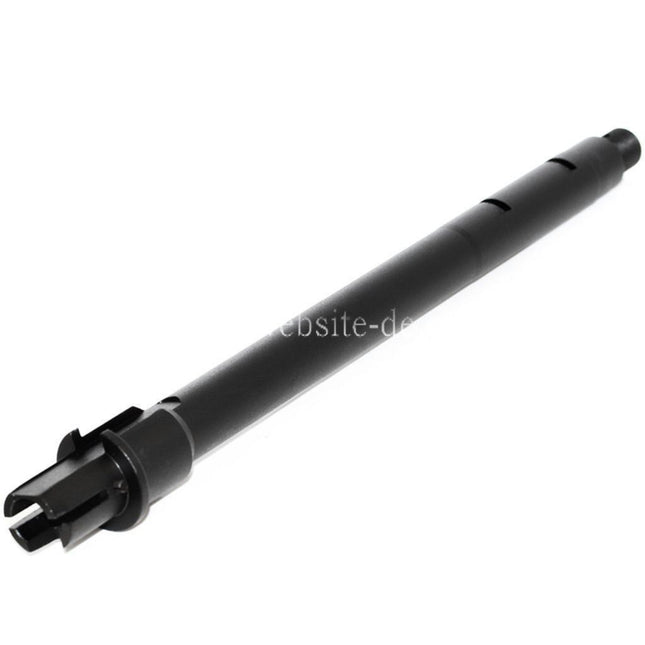 E&C 10/11 Zoll Aluminium M4CQB Außenlauf -14mm CCW Gegen den Uhrzeigersinn Geeignet für M4 M16 Serie AEG Gewehre Airsoft Schwarz