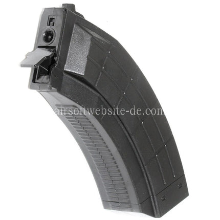 BATTLEAXE 1000rd Hi-Cap Flash Magazin Geeignet für AK Serie AEG Gewehre Airsoft Schwarz