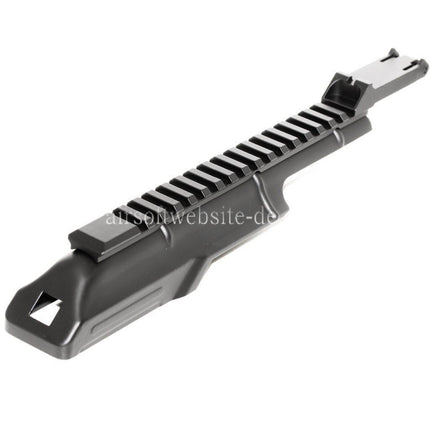 CYMA Obere Empfängerabdeckung mit 20mm Taktikschienen Kimme Geeignet für D-Boys Jing Gong JG Golden Eagle CYMA Tokyo Marui AK47 Serie AEG Gewehre Airsoft Schwarz