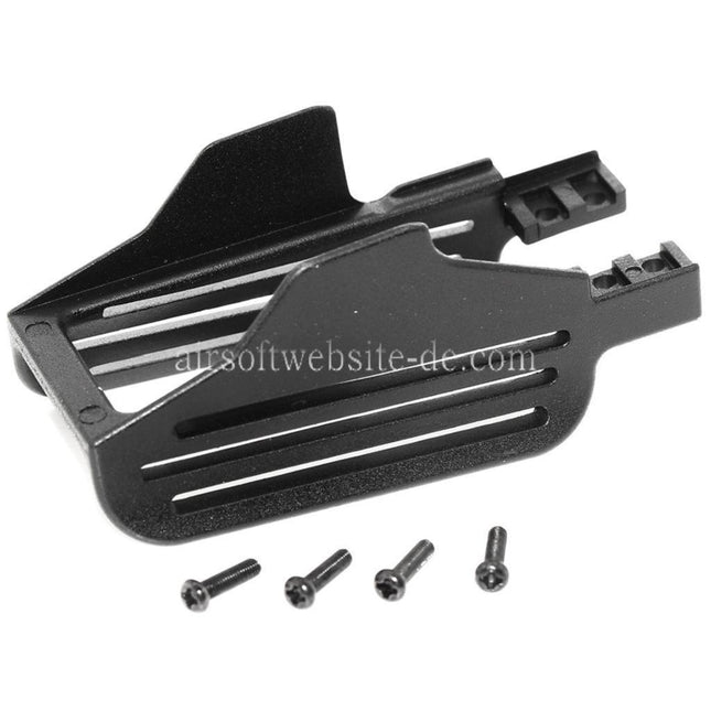 APS Verbesserter Magwell geeignet für ASK Tactical AK47 AK74 AK Serie AEG Gewehre Airsoft Schwarz