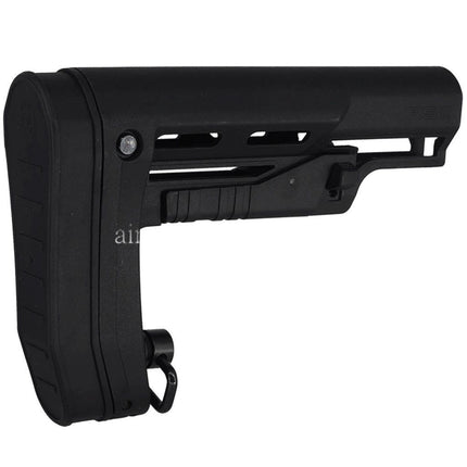 APS RS-2 Einziehbar Schaft geeignet für M4 M16 Serie AEG Gewehre Airsoft Schwarz
