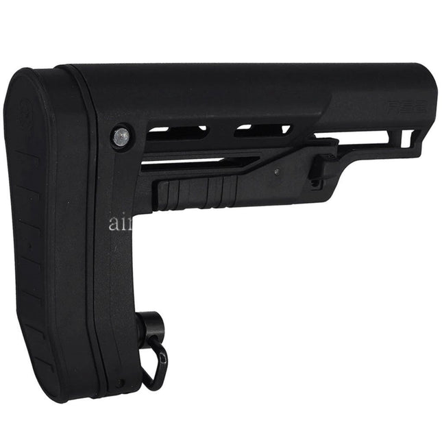 APS RS-2 Einziehbar Schaft geeignet für M4 M16 Serie AEG Gewehre Airsoft Schwarz