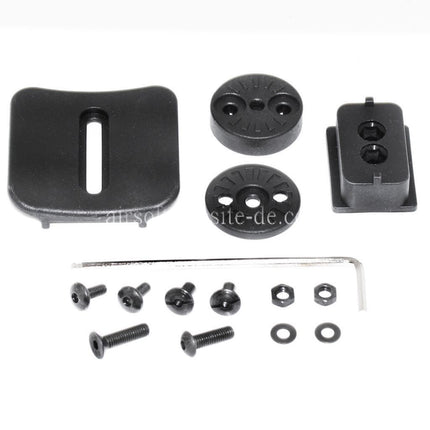 APS Quantum Mechanics OWB Condition 3 Carry Quick Taktisches Holster Geeignet für G19 G23 Serie Pistolen Airsoft Schwarz