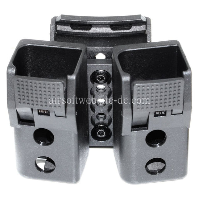APS Quantum Mechanics Abschließbare Doppelmagazintasche Geeignet für G17 / G18C / G19 / G22 / G23 / G24 / G34 / G35 G-Serie GBB Magazin