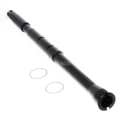 5KU 14.5 Zoll Aluminium Einteiliger Außenlauf -14mm CCW Gegen den Uhrzeigersinn Geeignet für WA M4 Serie GBB Gewehre Airsoft Schwarz