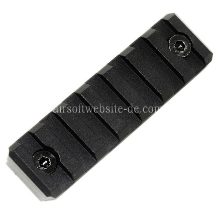 CYMA 75mm 7-Slots 20mm Schienenpaneel Geeignet für M-LOK Handschutzschienensystem Schwarz