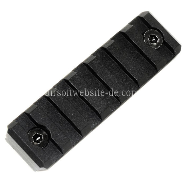 CYMA 75mm 7-Slots 20mm Schienenpaneel Geeignet für M-LOK Handschutzschienensystem Schwarz