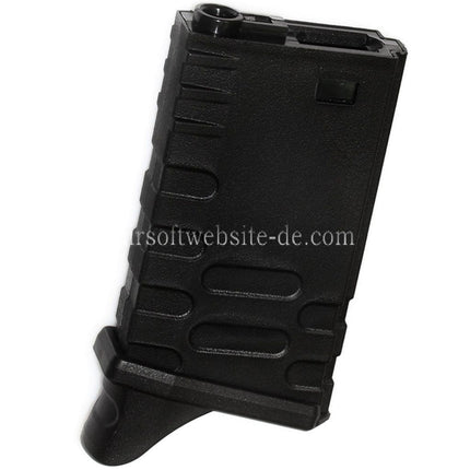 APS 190rd Polymer M16VN Hi-Cap Magazin Geeignet für M4 M16 Serie AEG Gewehre Airsoft Schwarz