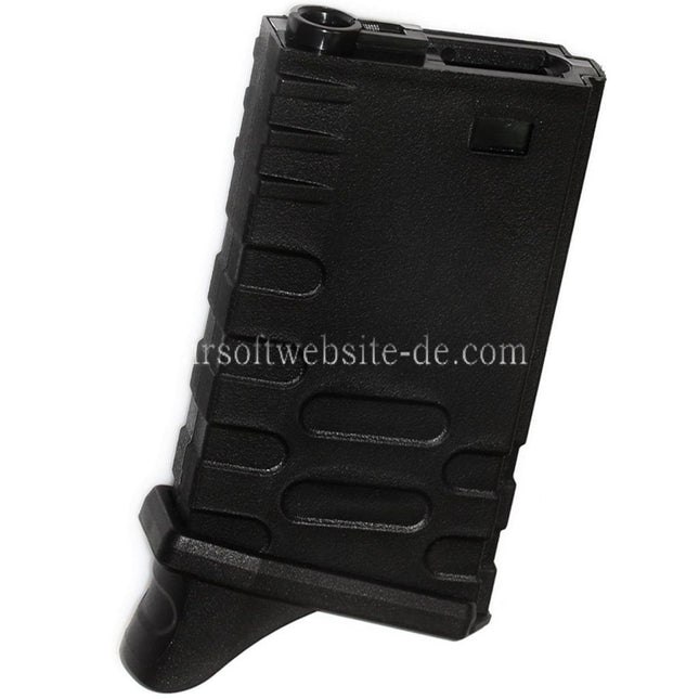 APS 190rd Polymer M16VN Hi-Cap Magazin Geeignet für M4 M16 Serie AEG Gewehre Airsoft Schwarz