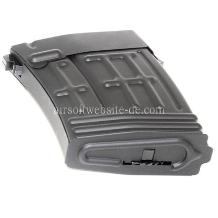 CYMA 120rd Hi-Cap Magazin Geeignet für S&T RS CYMA Tokyo Marui SVD Serie AEG Gewehre Airsoft Schwarz
