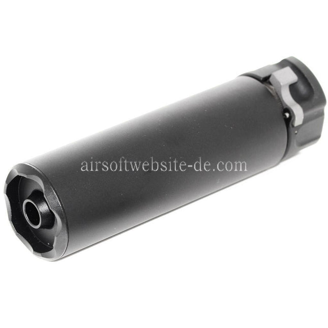5KU 133mm SOCOM556 Mini-2 RC Schalldämpfer mit Mündungsfeuerdämpfer Geeignet für -14mm CCW Gegen den Uhrzeigersinn Lauf Gewehre Airsoft