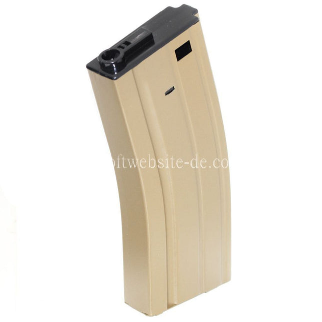 Airsoft Website 70rd Mid-Cap Magazin Geeignet für M4 M16 Serie AEG Gewehre Airsoft