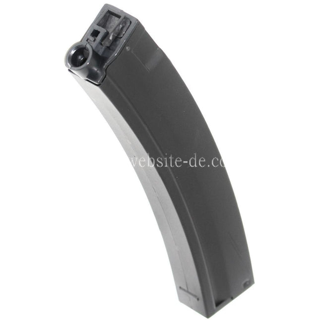 Airsoft Website 250rd Metall Hi-Cap Magazin Geeignet für Classic Army / CYMA / G&P / Golden Eagle / JG / SRC / Tokyo Marui MP5 Serie AEG Gewehre Schwarz