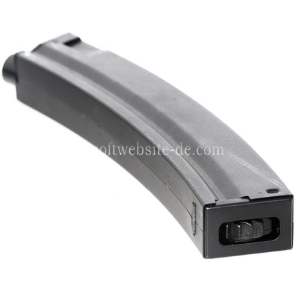 Airsoft Website 250rd Metall Hi-Cap Magazin Geeignet für Classic Army / CYMA / G&P / Golden Eagle / JG / SRC / Tokyo Marui MP5 Serie AEG Gewehre Schwarz