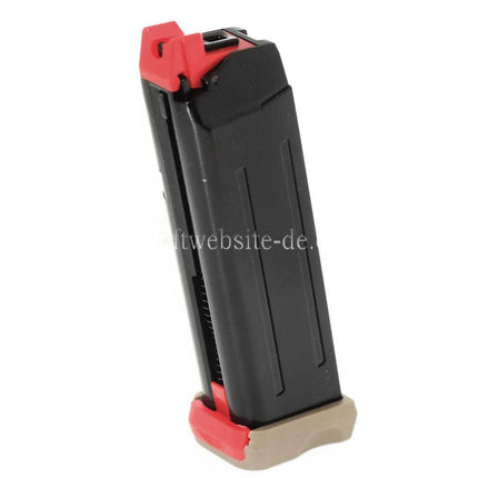 APS 18rd Co2 Magazin Geeignet für APS Steel SHARK .177 Cal 4.5mm STEEL BB GBB Pistolen Airgun