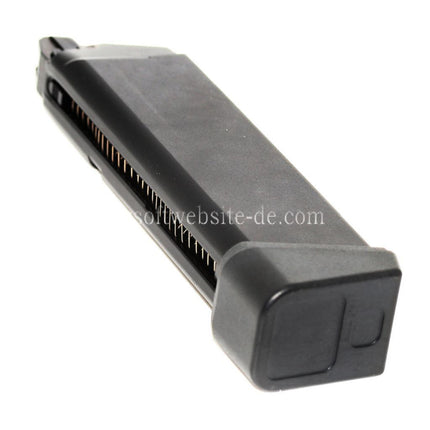 ARMY ARMAMENT 24rd Gas Magazin Geeignet für G17 G18C G34 G35 G-Serie GBB Pistolen Airsoft Schwarz
