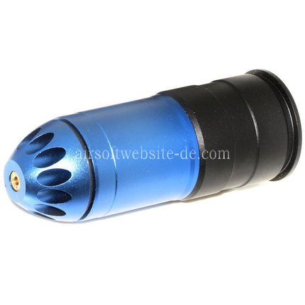 CYMA 120rd 40mm M203 Granaten Gas Patronenhulse Gehäuse Blau/Schwarz