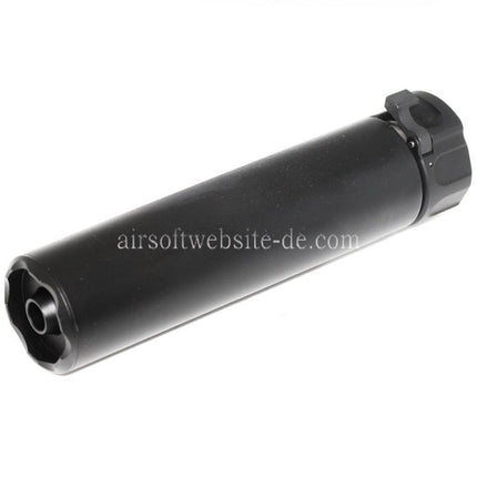 5KU 158mm SOCOM556 RC2 Schalldämpfer mit Mündungsfeuerdämpfer Geeignet für -14mm CCW gegen den Uhrzeigersinn Gewindelauf  Gewehre Airsoft