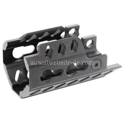 Airsoft Website 77mm Keymod Handschutz Schienen System Geeignet für WELL Tokyo Marui MP5K AEG GBB SMG Gewehre Schwarz
