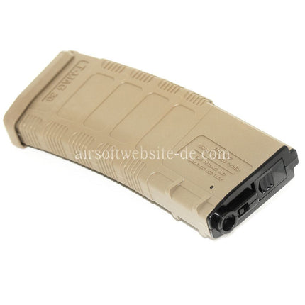 King Arms 370rd TWS T-MAG Hi-Cap Magazin Geeignet für M4 M16 Serie AEG Gewehre Airsoft