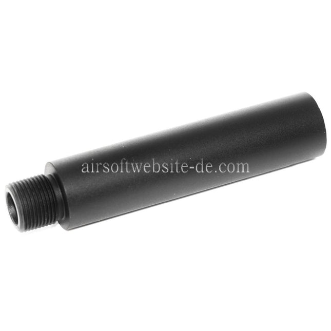 Airsoft Website 3/3.5 5/5.5 7/7.5 Zoll Aluminium Äußeres Lauf verlängerungsrohr -14mm CCW Gegen den Uhrzeigersinn AEG GBB Airsoft