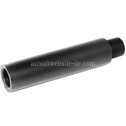 Airsoft Website 3/3.5 5/5.5 7/7.5 Zoll Aluminium Äußeres Lauf verlängerungsrohr -14mm CCW Gegen den Uhrzeigersinn AEG GBB Airsoft